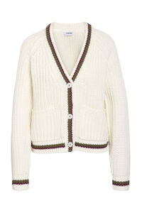 Noisy May College-Cardigan mit Spitze
