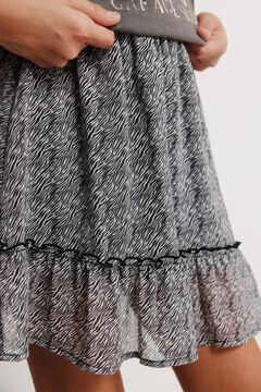 Springfield Kids Falda cebra ni&ntilde;a