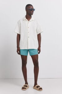 Springfield Kupaći kostim od seersucker tkanine na pruge