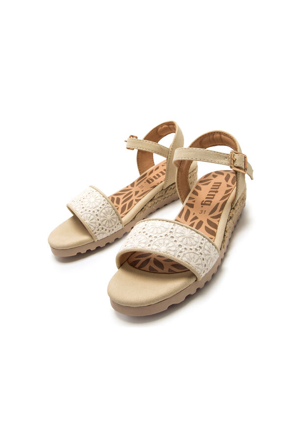 MTNG Wedge sandal brown