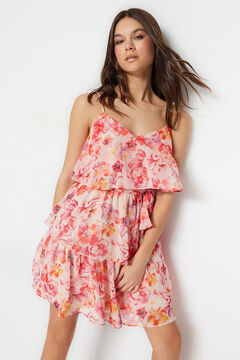 Trendyol Vestido mini com folhos