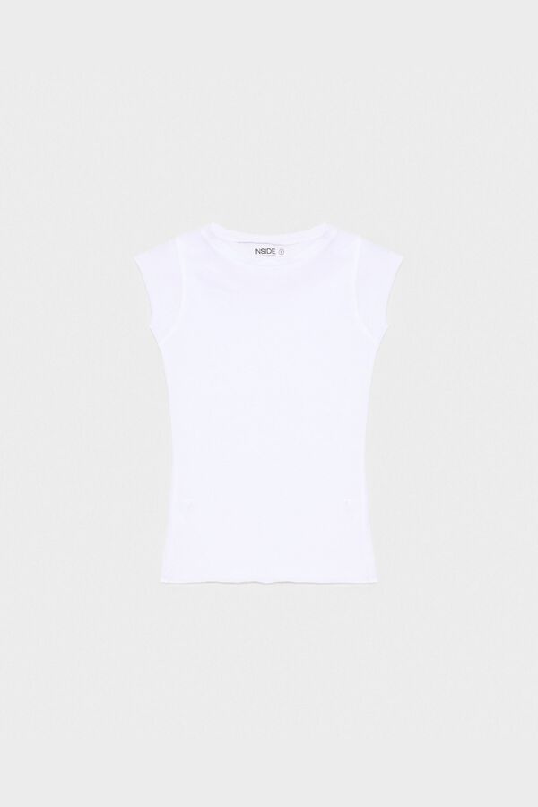Inside Short-sleeved T-shirt white