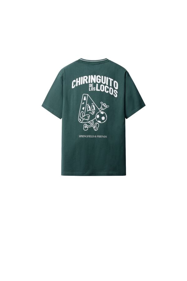 Springfield Chiringuito los Locos T-shirt green