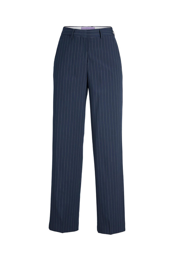 Springfield Women's Mary striped trousers tamno plava