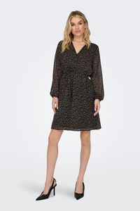 Vestidos Mujer Springfield Vestido Corto Estampado Floral Mujer