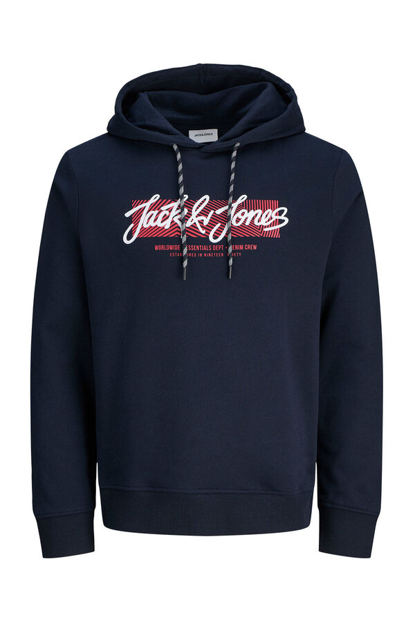 Jack & Jones Sweatshirt mit Logo Blau