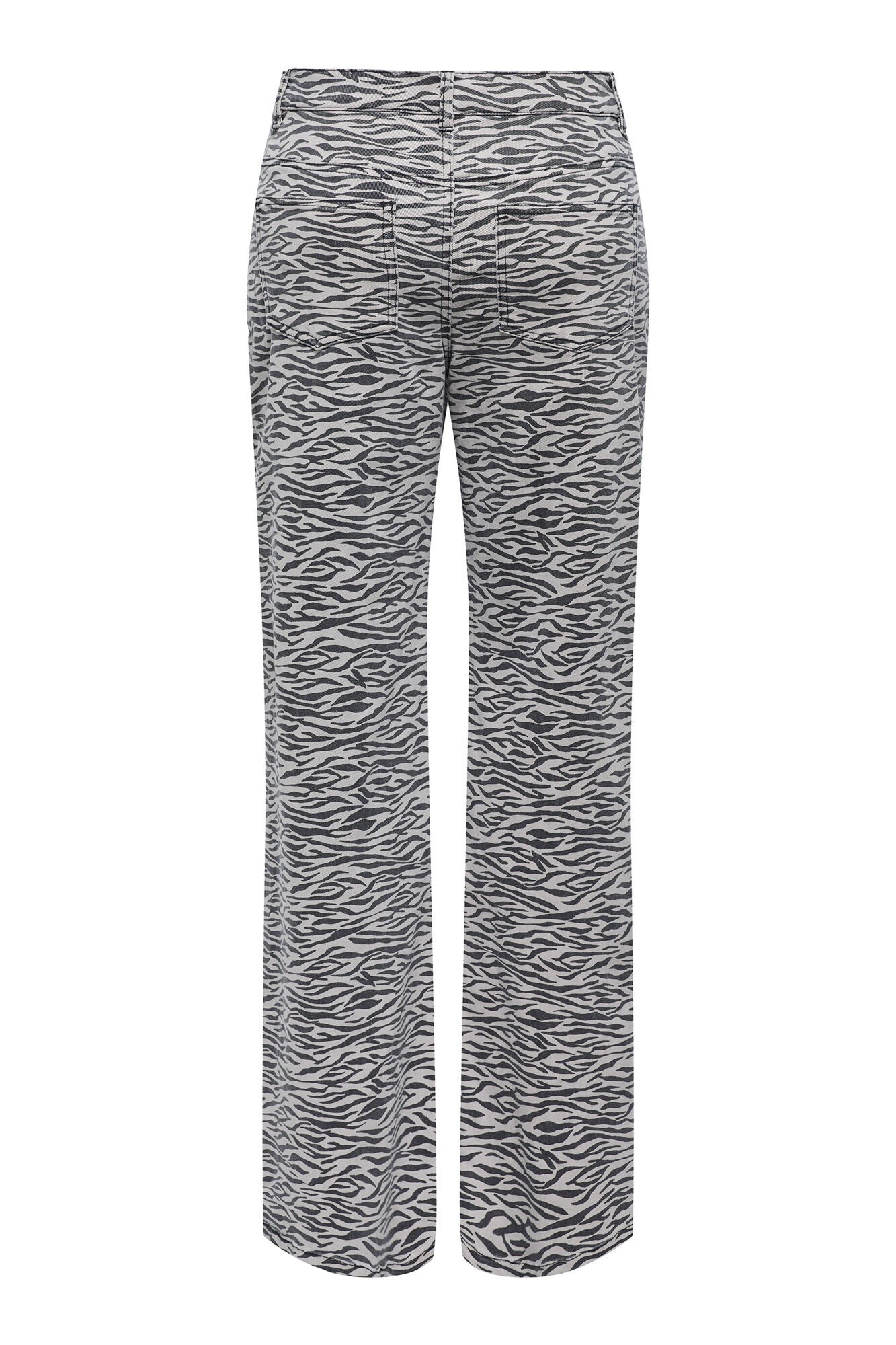 Only Pantal&oacute;n Wide Leg animal print