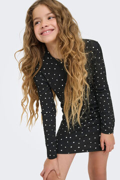 Only Girls Printed midi dress