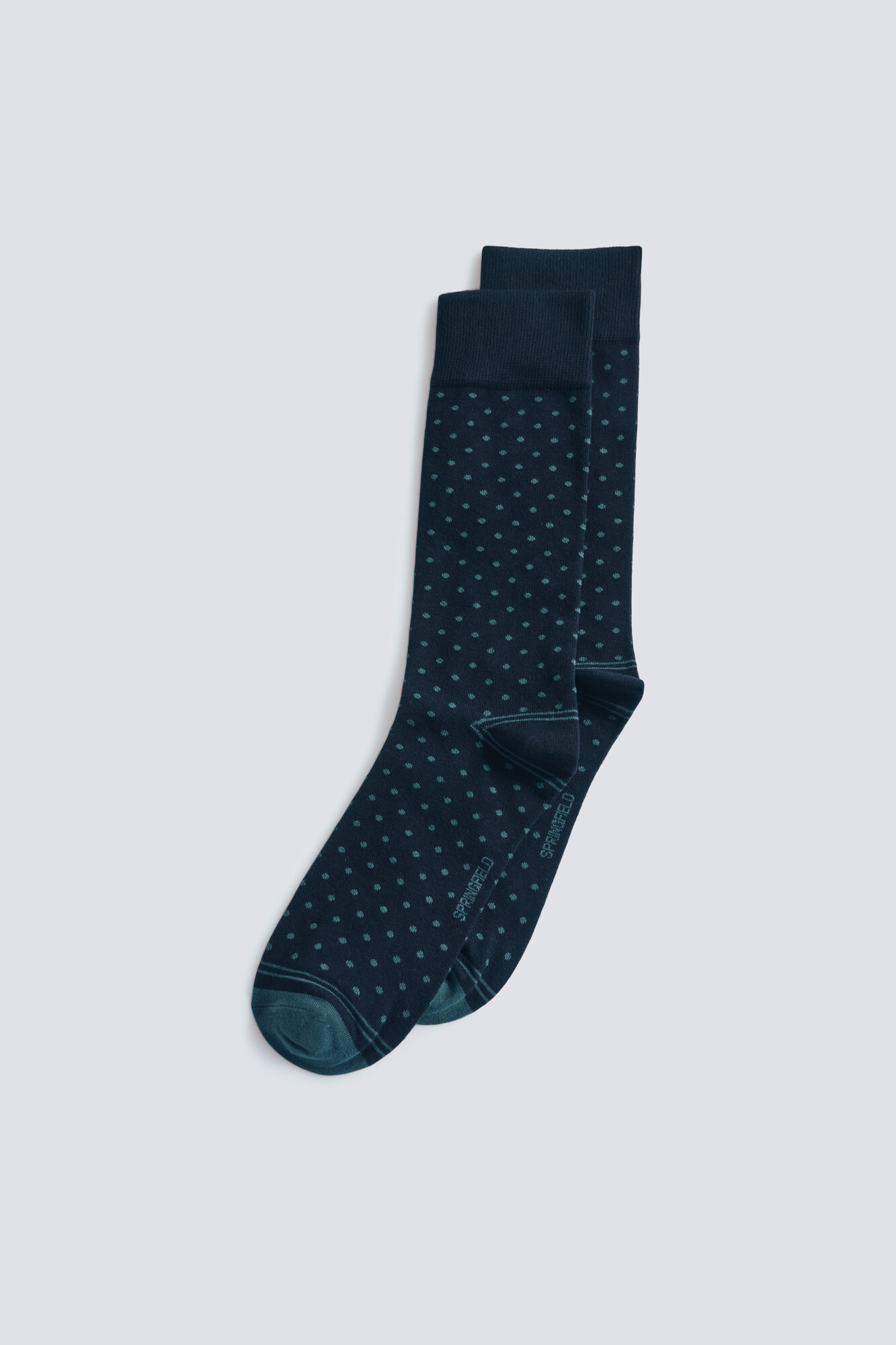 Springfield Long socks with contrasting polka-dots