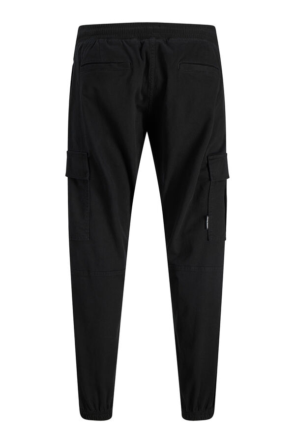Jack & Jones Pantal&oacute;n cargo relaxed fit negro