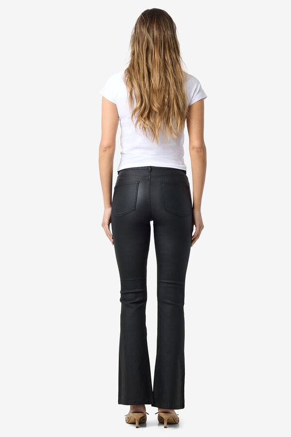 Noisy May Flare Jeans Sallie Schwarz
