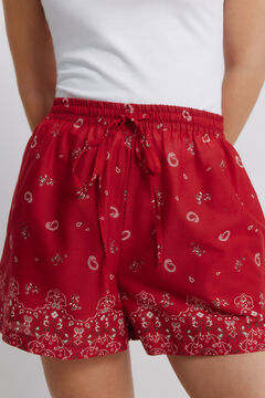 Springfield Printed cotton shorts