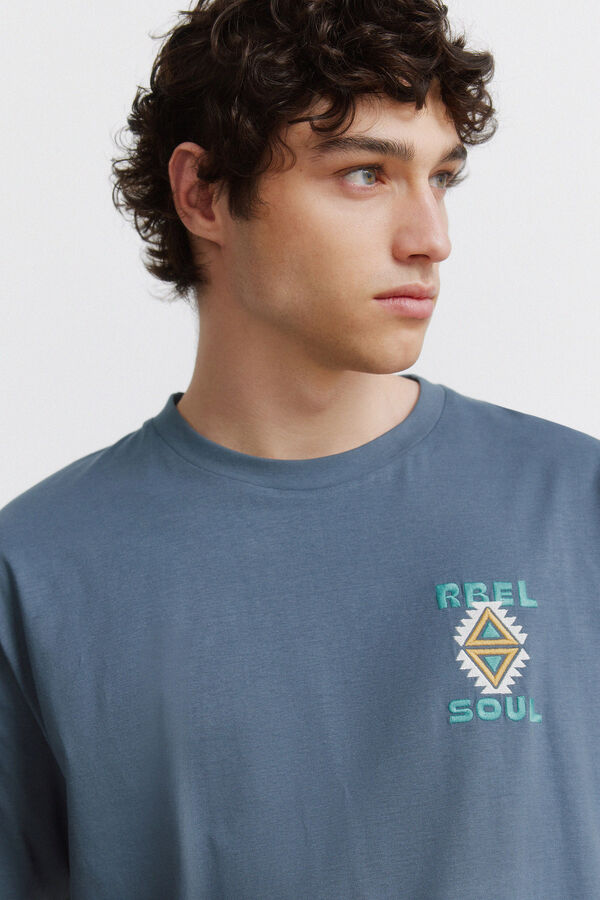 Springfield Native T-shirt Rbel blue