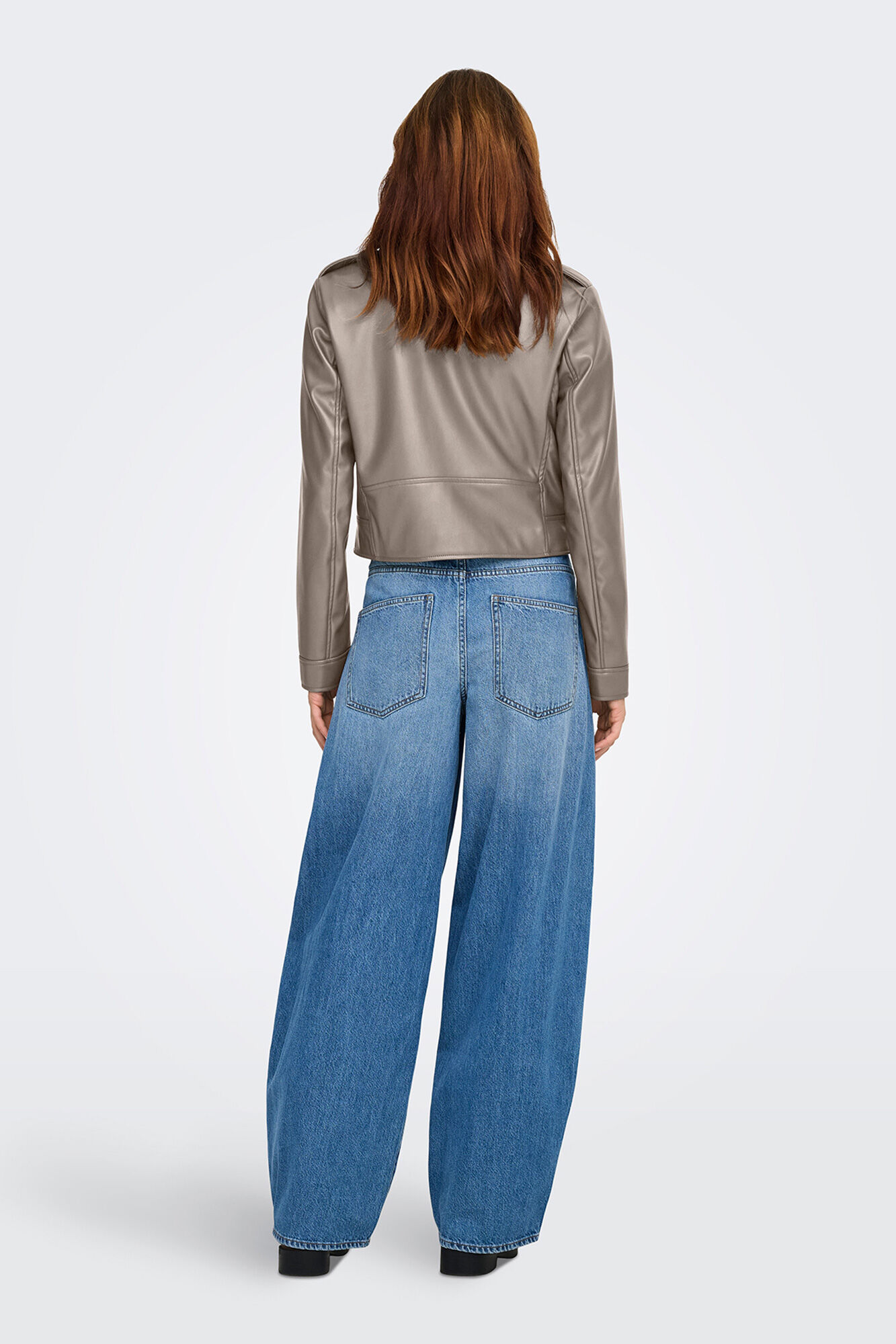 Only Chaqueta biker piel vegana