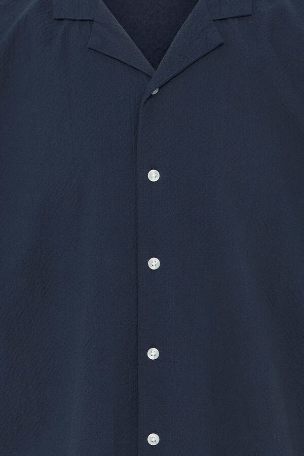 Blend PLUS Camisa de manga curta tamanho grande azul