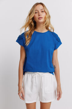 Springfield Crochet shoulder T-shirt