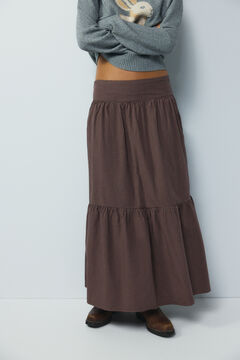High Spirits Falda Midi Tartan