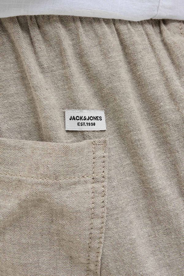 Jack & Jones Pantal&oacute;n carrot fit gris