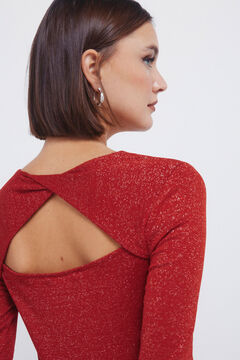 Springfield Majica sa lureksom i izrezom 