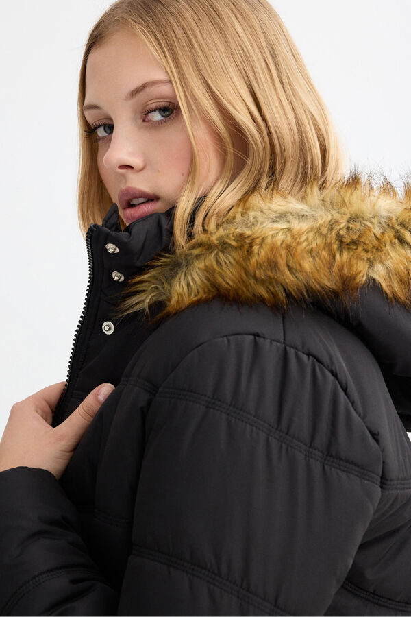 Inside Puffer Jacket black