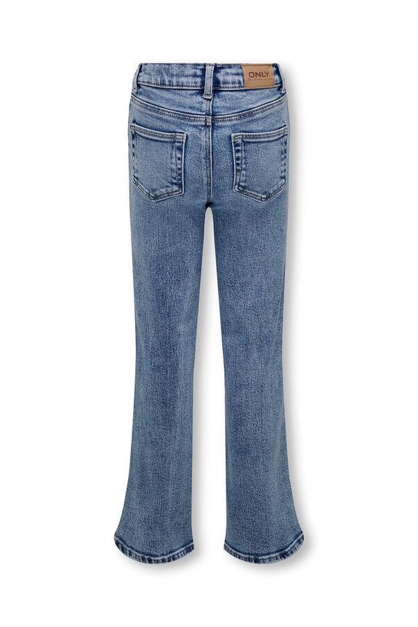 Only Girls Stretch wide fit jeans blue