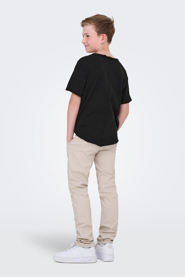 Only & Sons Junior Children's short sleeve T-shirt black