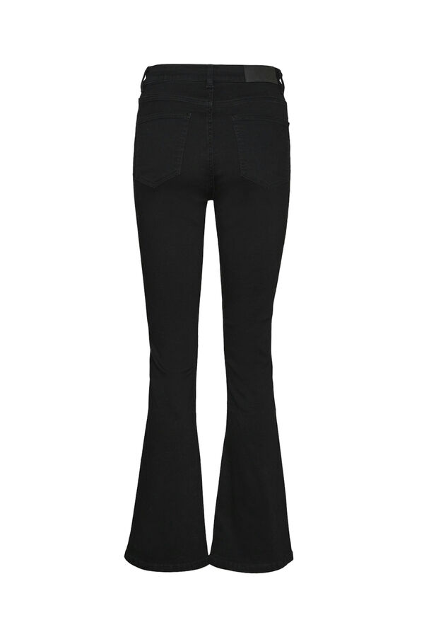 Noisy May Flare Jeans negro