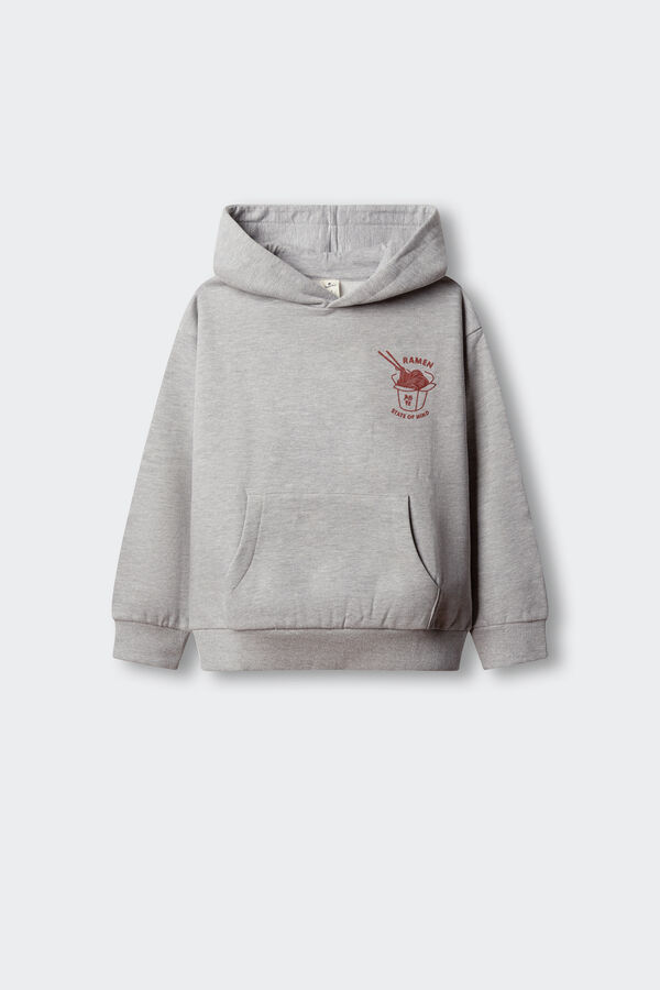 Springfield Kids Sudadera "Korean Noodes" ni&ntilde;o gris
