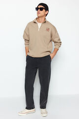 Trendyol Cal&ccedil;a jeans masculina comum preto