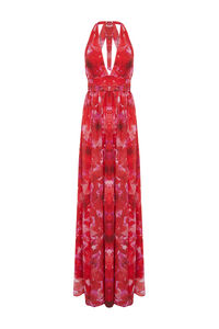 Trendyol Vestido gola halter
