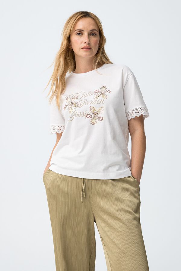 Tiffosi Short-sleeved T-shirt beige