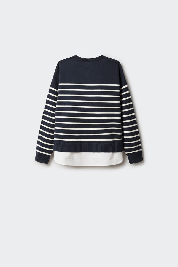 Springfield Kids Suéter de marinheiro para menina azul