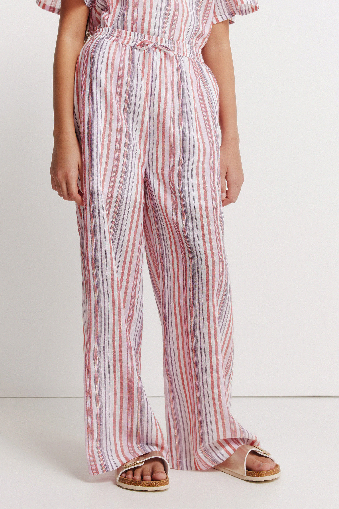 Springfield Kids Pantal&oacute;n set lurex ni&ntilde;a