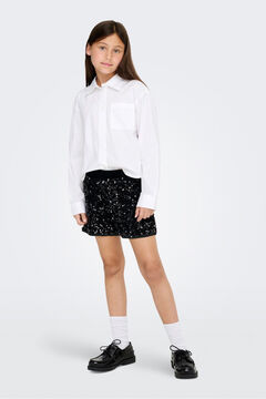 Only Girls Shorts de lentejuelas