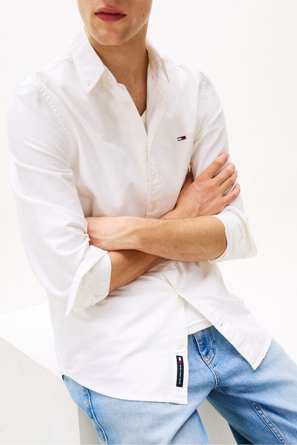 Tommy Jeans Camisa de hombre Tommy Jeans blanco