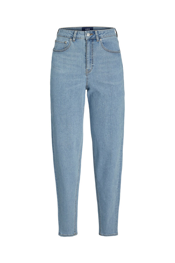 Jack & Jones Mid-blue denim mom fit jeans blue