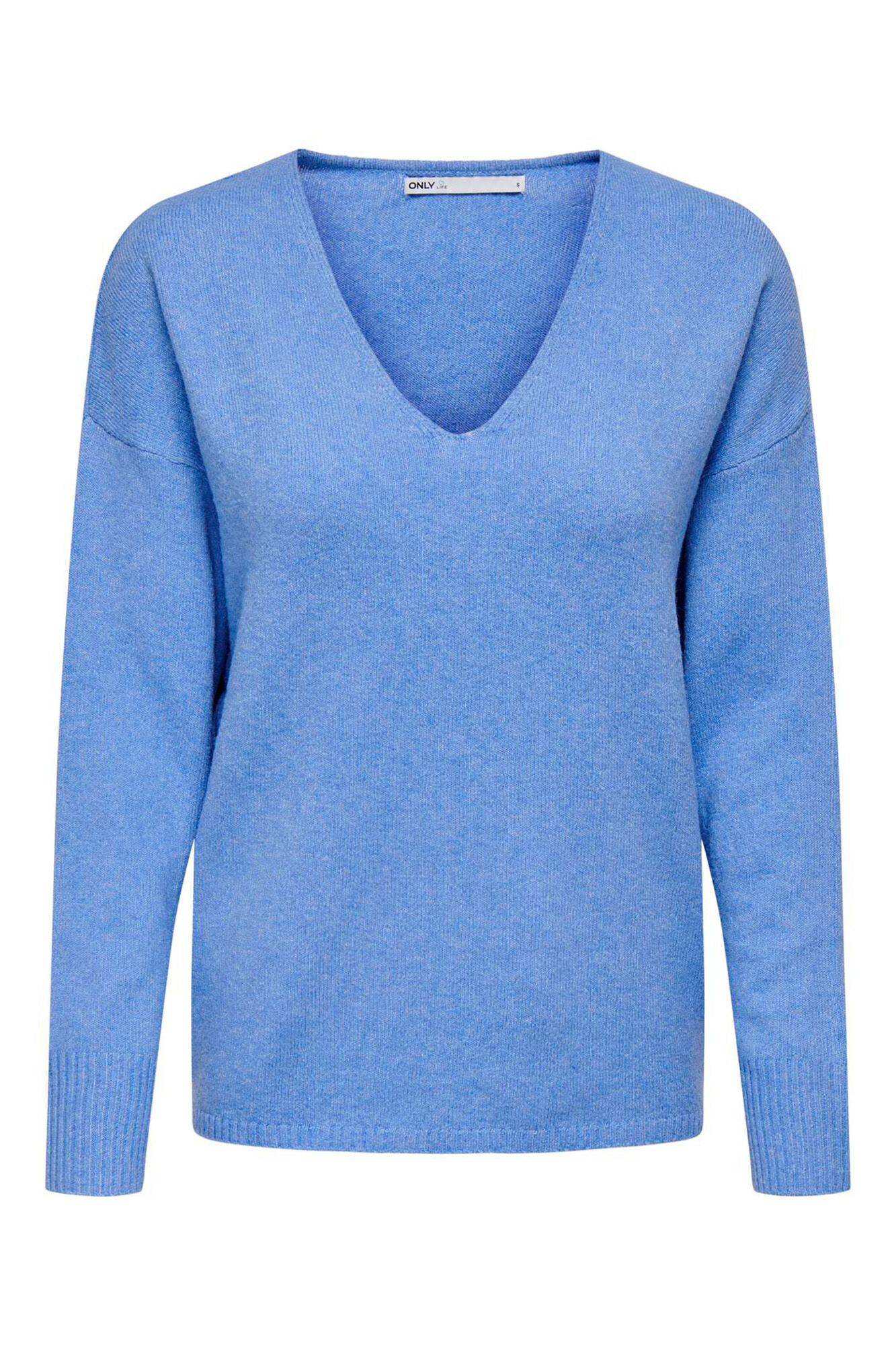 Only einfarbig Oversize-Pullover