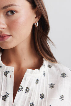Springfield Structured ruffle shirt