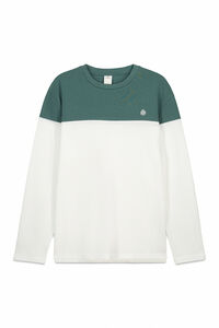 Springfield Color block long sleeve T-shirt