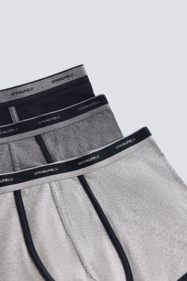 Springfield Pack 3 boxers grey