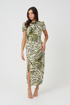 Brave Soul Vestido estampado