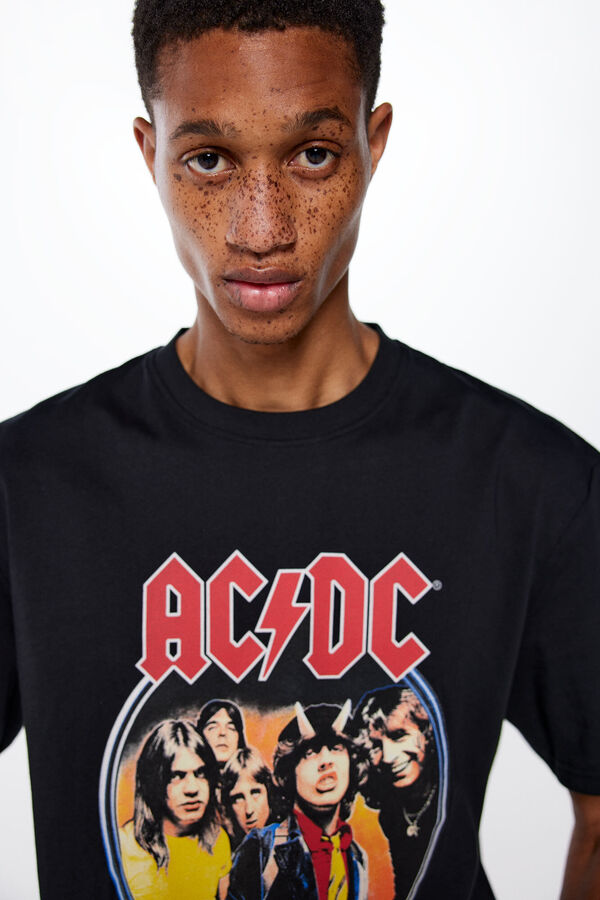 Springfield T-shirt AC/DC preto