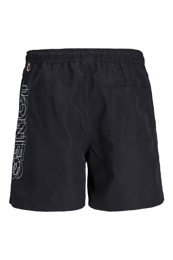 Springfield Regular fit swim shorts black