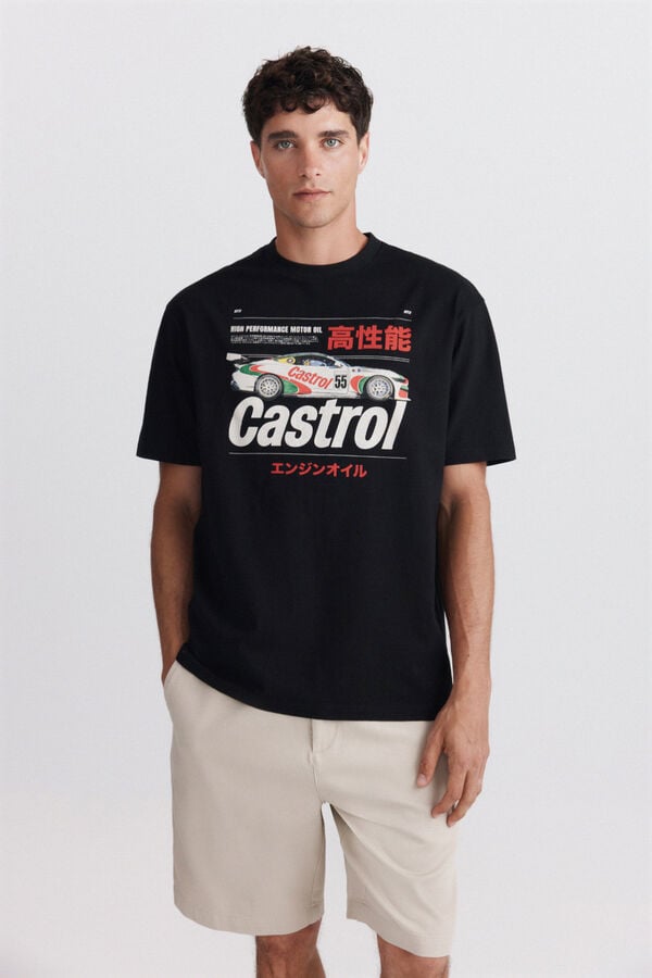 Springfield Castrol T-shirt black