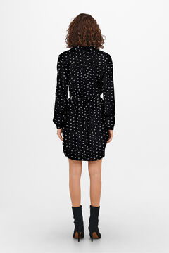 Only Vestido curto camiseiro