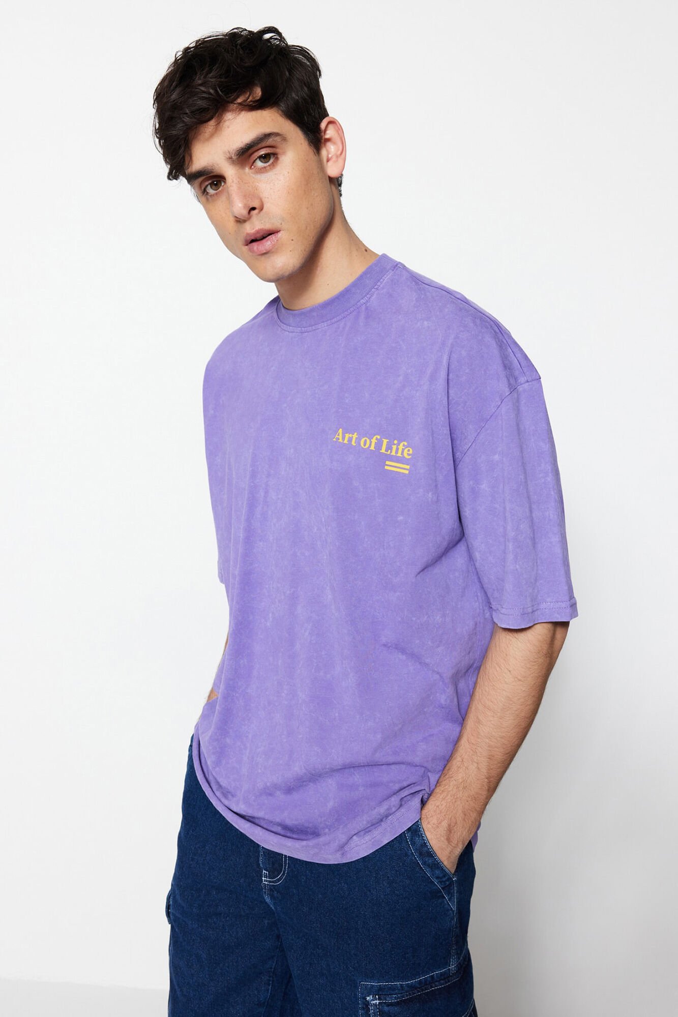 Trendyol Camiseta oversize manga corta