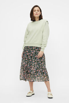 Springfield Sudadera volantes gris