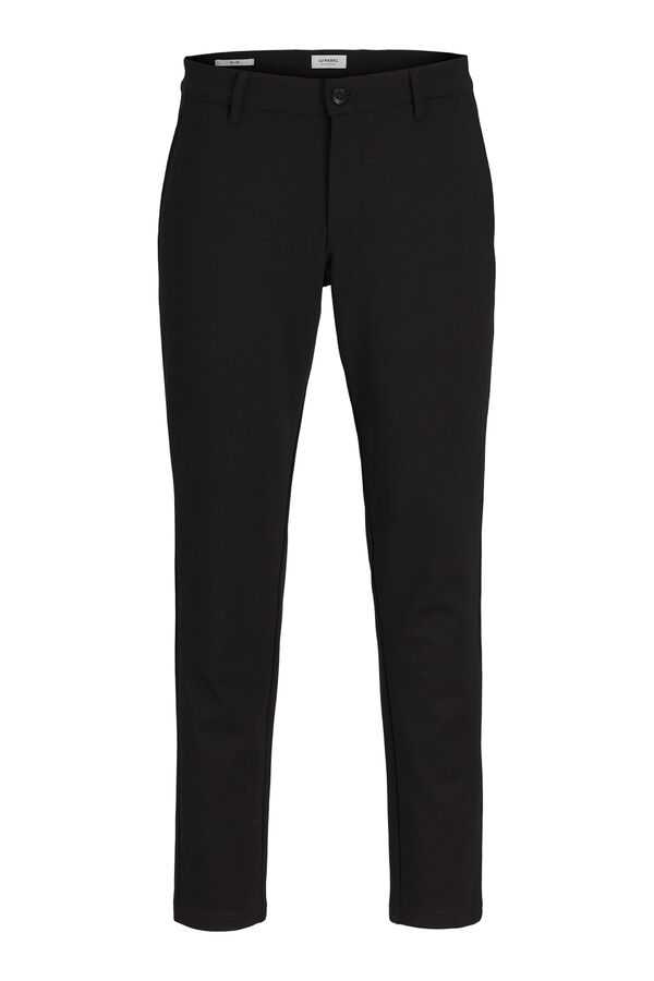 JJ REBEL Slim fit chinos black