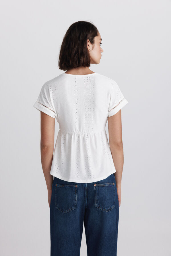 Springfield Vest top with ruffles printed