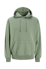 Jack & Jones Sudadera relaxed fit capucha verde